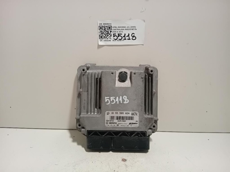 Centralina Iniezione 55585024 Opel Insignia A 2009
