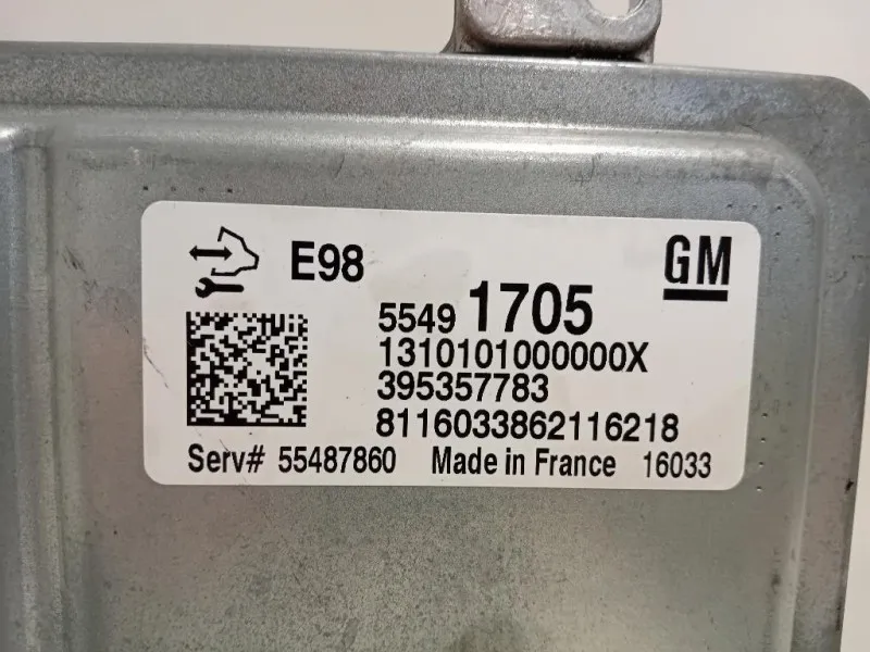 Centralina Iniezione 55491705 Opel Insignia A 2009