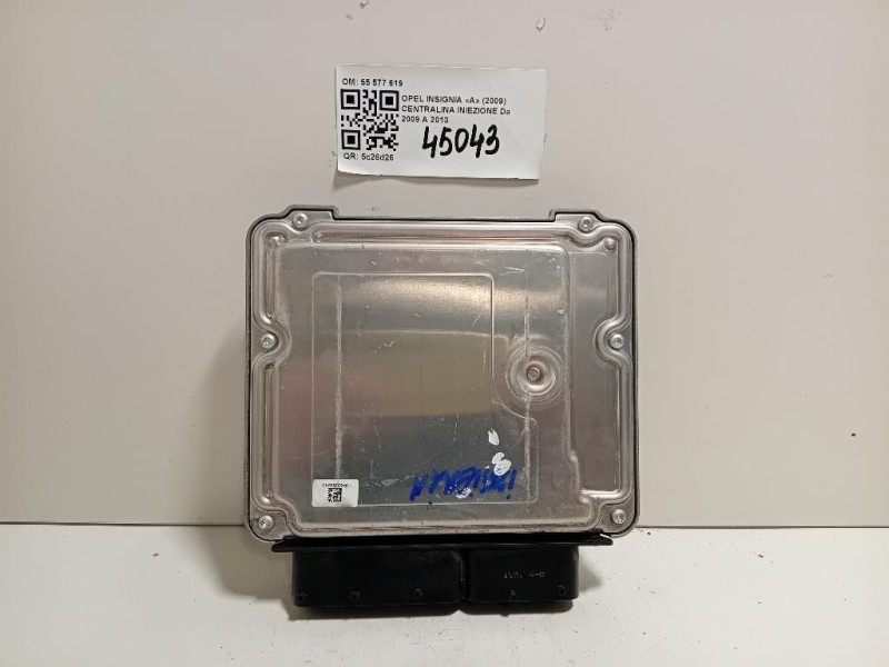 Centralina Iniezione 55 577 619 Opel Insignia A 2009