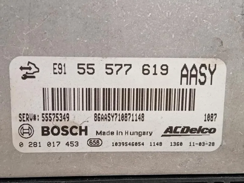 Centralina Iniezione 55 577 619 Opel Insignia A 2009