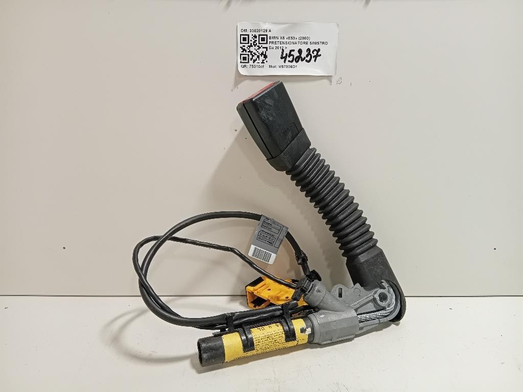 Pretensionatore Sinistro 33028129 A Bmw X5 E53 2000