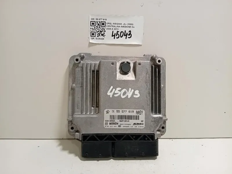 Centralina Iniezione 55 577 619 Opel Insignia A 2009