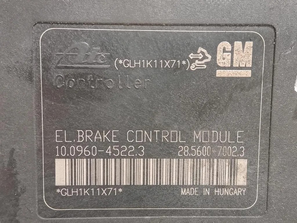 Pompa ABS ANT 13356788 Chevrolet Orlando 2011