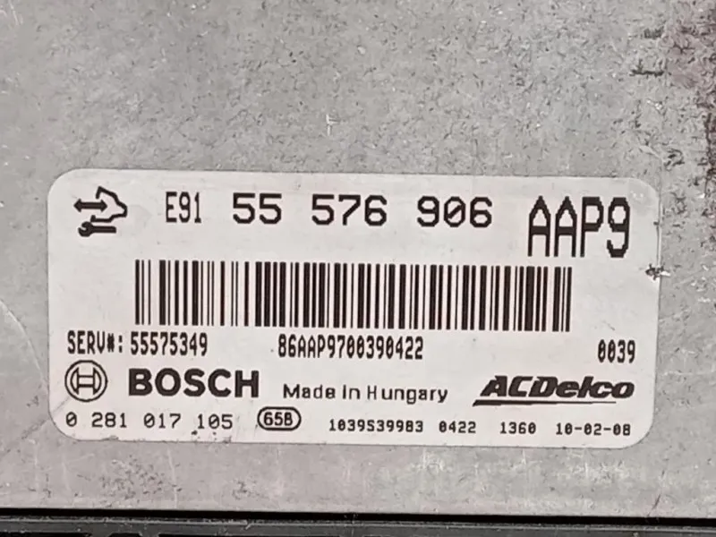 Centralina Iniezione 55576906AAP Opel Insignia A 2009