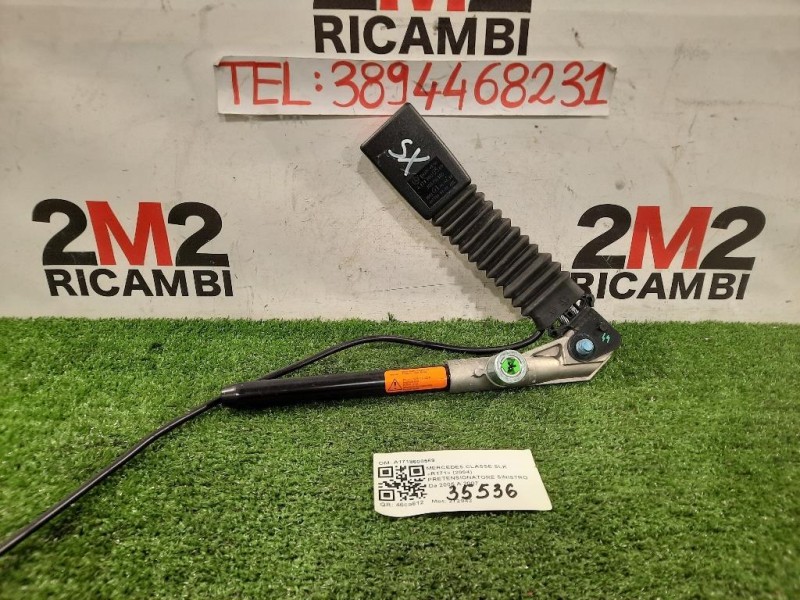 Pretensionatore Sinistro A1718600569 Mercedes Classe SLK R171 2004