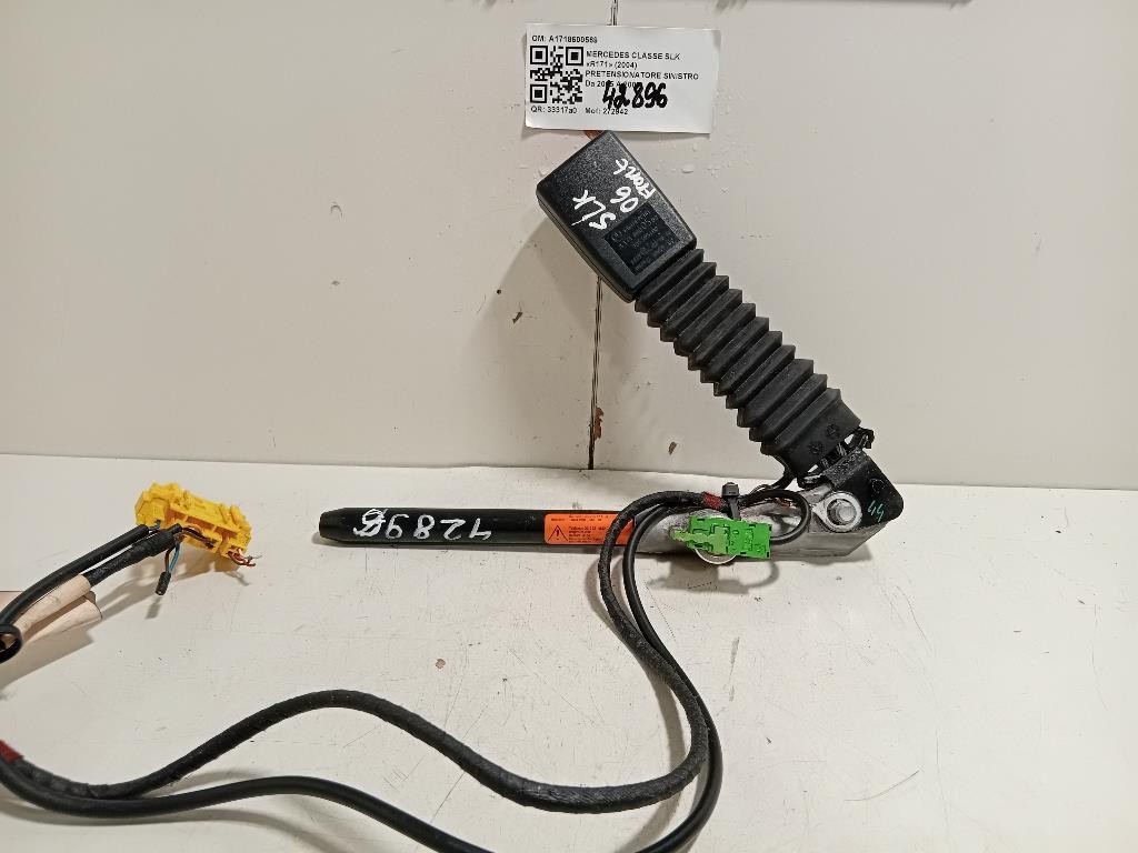 Pretensionatore Sinistro A1718600569 Mercedes Classe SLK R171 2004