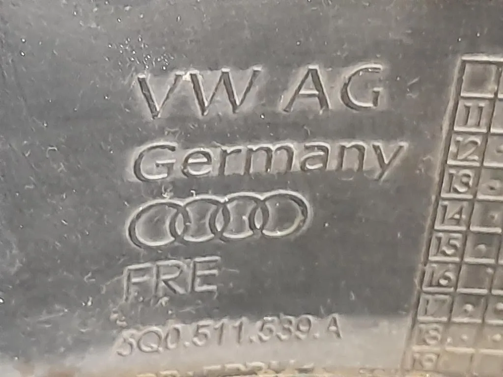 Braccio Oscillante Trasversale POST SX 5Q0511539A Volkswagen GOLF VII 2013