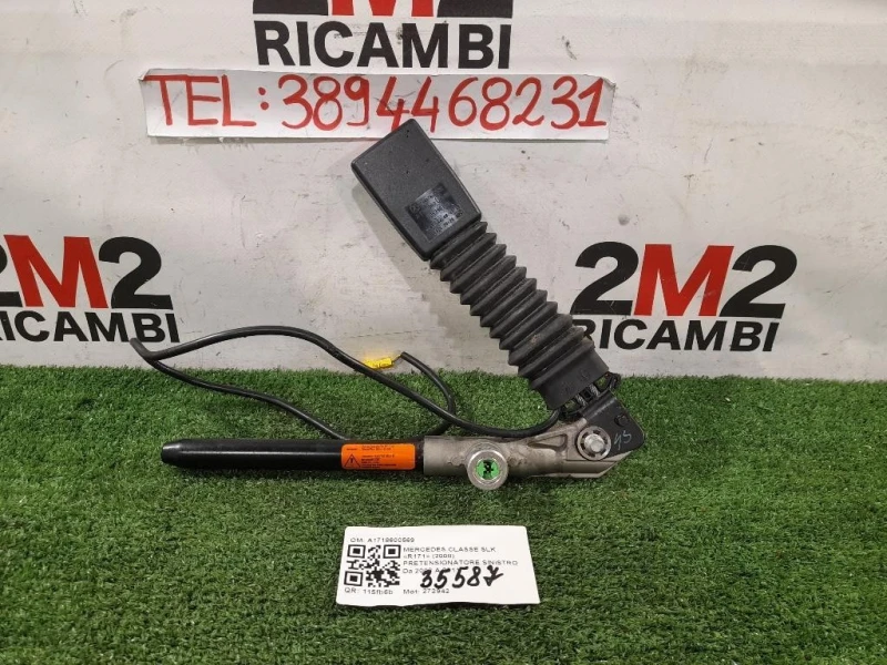 Pretensionatore Sinistro A1718600569 Mercedes Classe SLK R171 2008