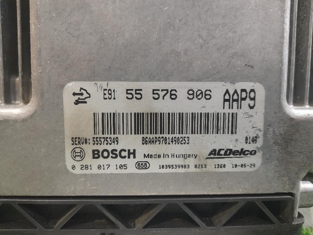 Centralina Iniezione 55576906 Opel Insignia A 2009