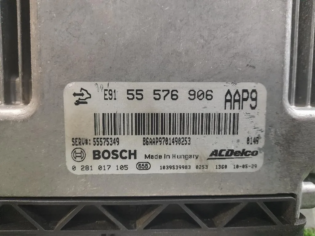 Centralina Iniezione 55576906 Opel Insignia A 2009