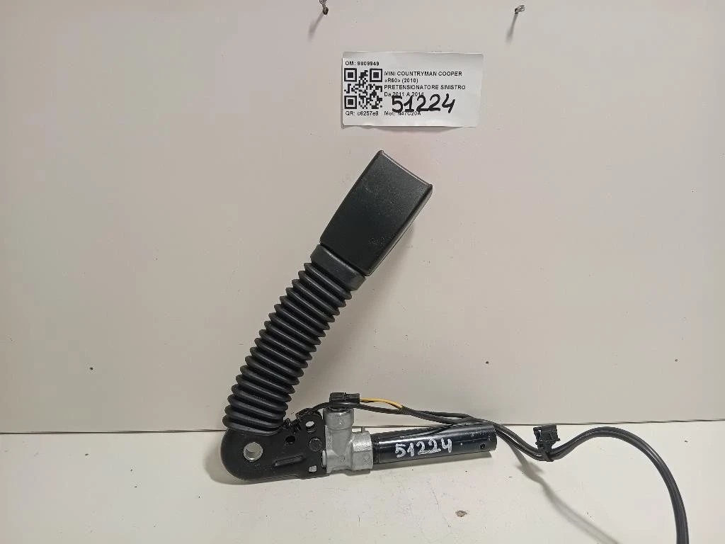 Pretensionatore Sinistro 9809949 Mini Countryman Cooper R60 2010
