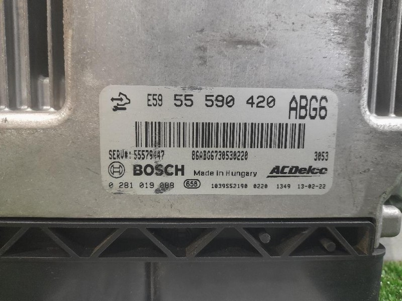 Centralina Iniezione 55590420 Opel Insignia A 2009