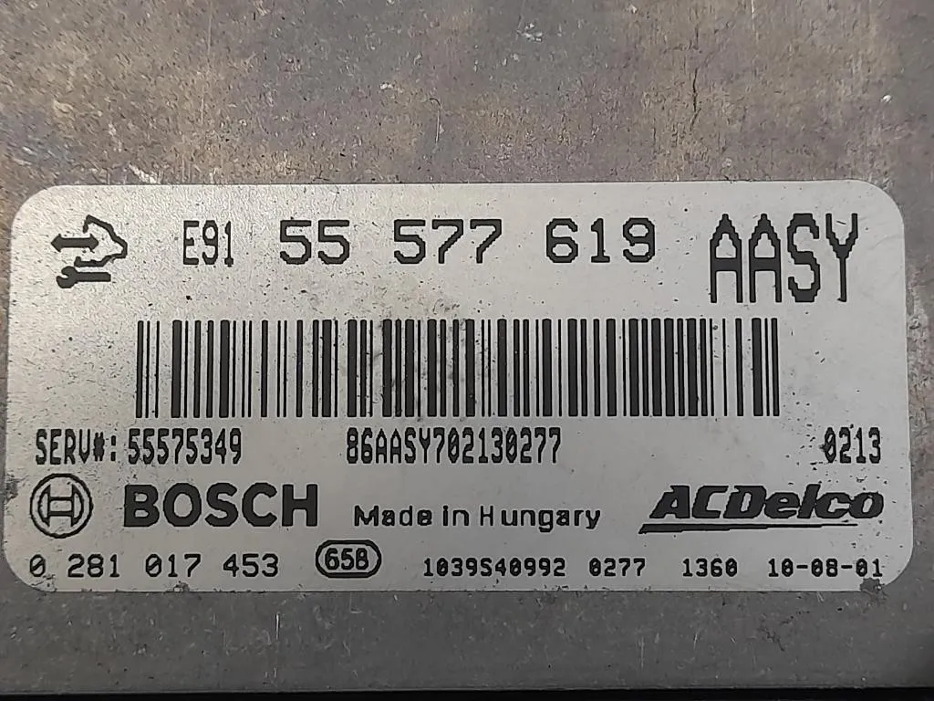 Centralina Iniezione 55577619 Opel Insignia A 2009