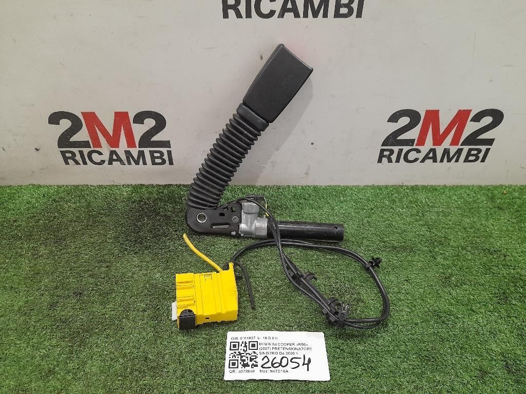 Pretensionatore Sinistro 6101837 Mini MINI Cooper R56 2007