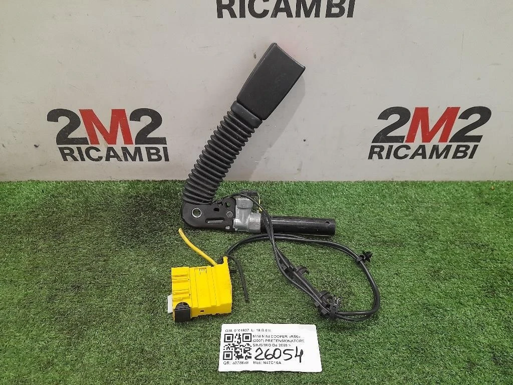 Pretensionatore Sinistro 6101837 Mini MINI Cooper R56 2007