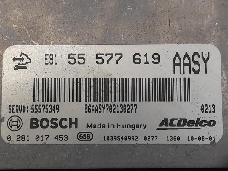 Centralina Iniezione 55577619 Opel Insignia A 2009