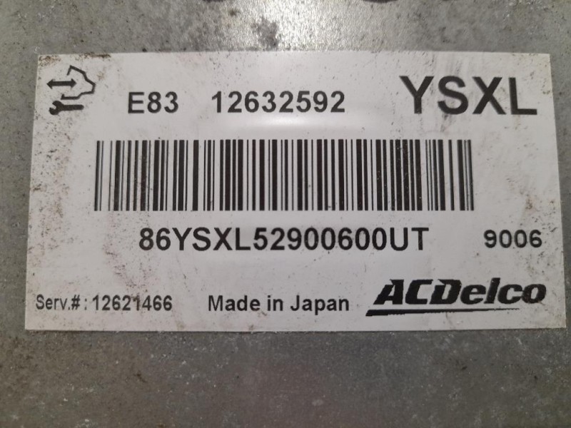 Centralina Iniezione 12632592 Opel Insignia A 2009