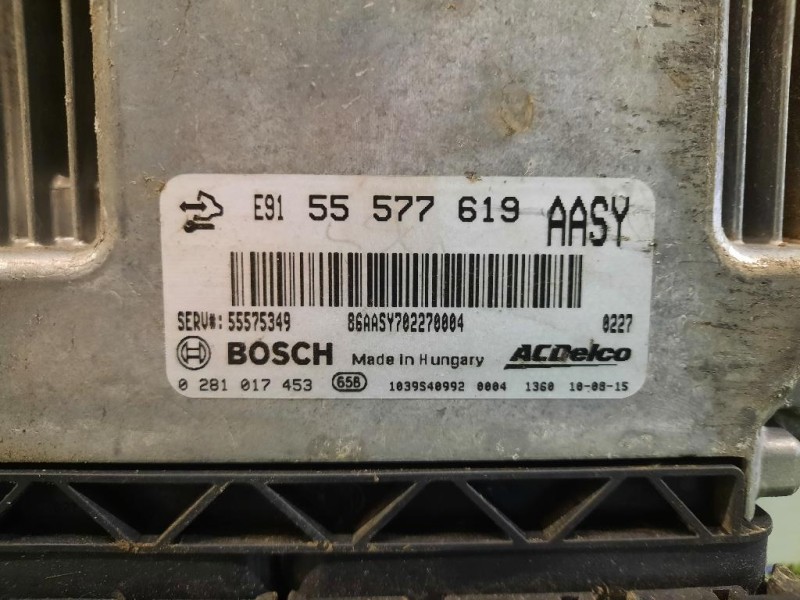 Centralina Iniezione 55577619 Opel Insignia A 2009