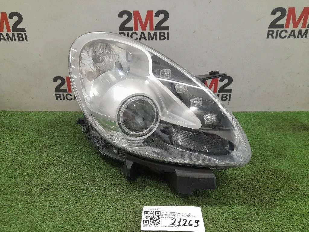 Proiettore ANT DX 50520227 Alfa Romeo Giulietta 2010