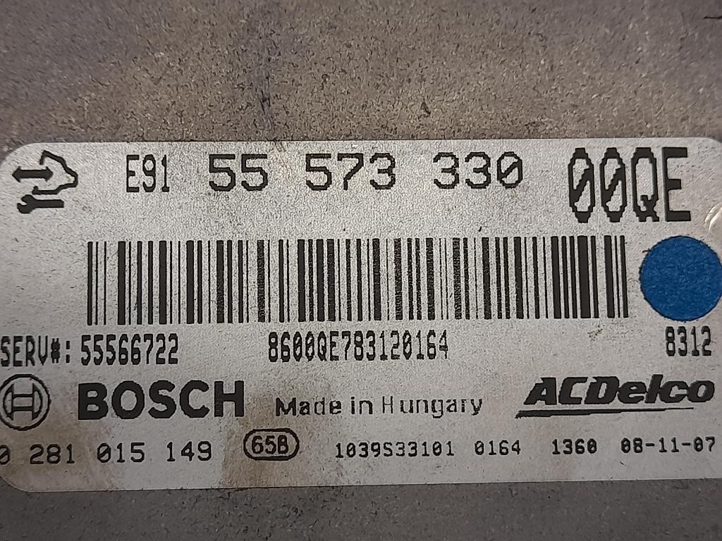 Centralina Iniezione 55573330 Opel Insignia A 2013