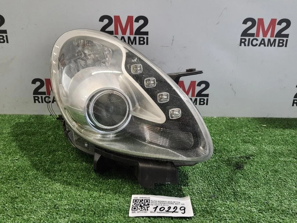 Proiettore ANT DX 50520229 Alfa Romeo Giulietta 2010