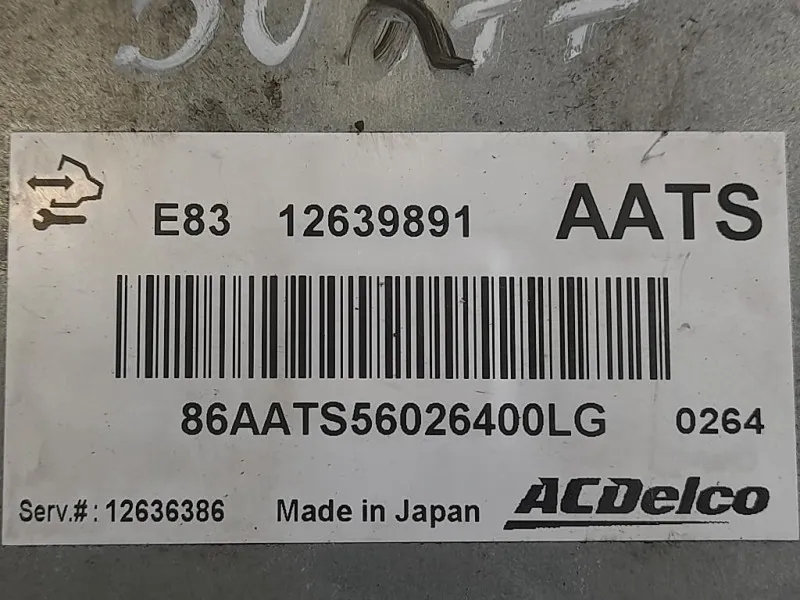 Centralina Iniezione E8312639891 Opel Insignia A 2013