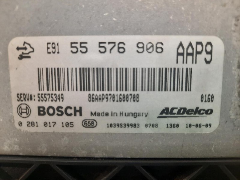 Centralina Iniezione 55576906AAP9 CENTRALINA ECU Opel Insignia A 2013