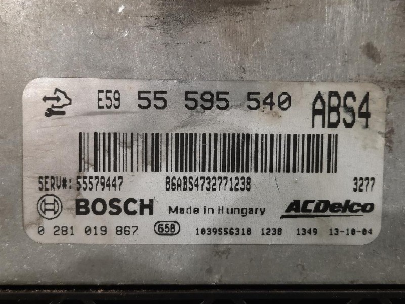 Centralina Iniezione 55595540 CENTRALINA ECU Opel Insignia A 2013