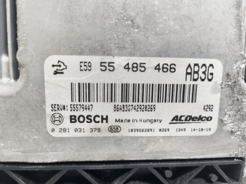 Centralina Iniezione 55485466 Opel Insignia A 2013