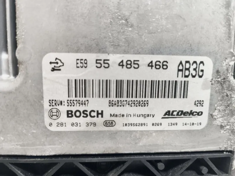 Centralina Iniezione 55485466 Opel Insignia A 2013