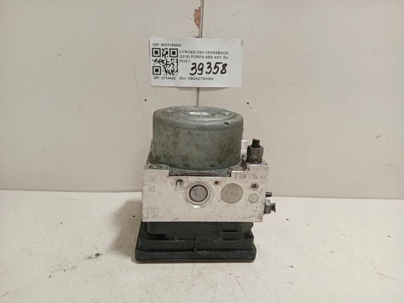 Pompa ABS ANT 9833189680 Citroen DS3 Crossback 2018