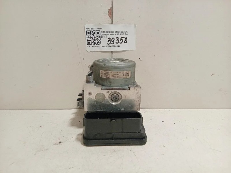 Pompa ABS ANT 9833189680 Citroen DS3 Crossback 2018