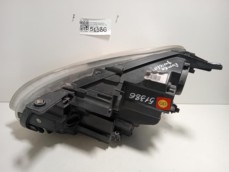 Proiettore ANT DX 46602748 Alfa Romeo Giulietta 2010