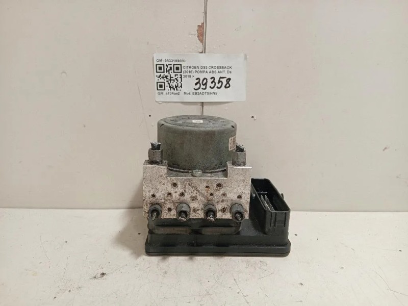 Pompa ABS ANT 9833189680 Citroen DS3 Crossback 2018