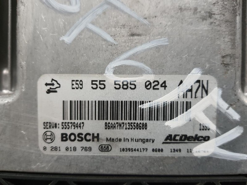 Centralina Iniezione 55585024 Opel Insignia A SW 2009