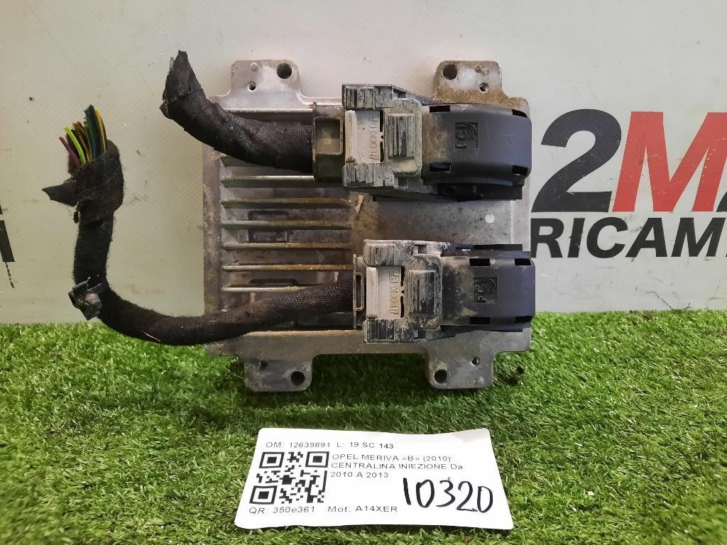Centralina Iniezione 12639891 Opel Meriva B 2010