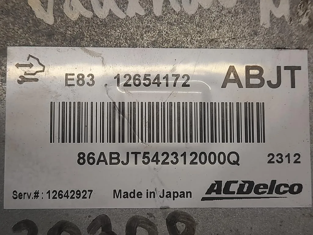 Centralina Iniezione E8312654172 Opel Meriva B 2010