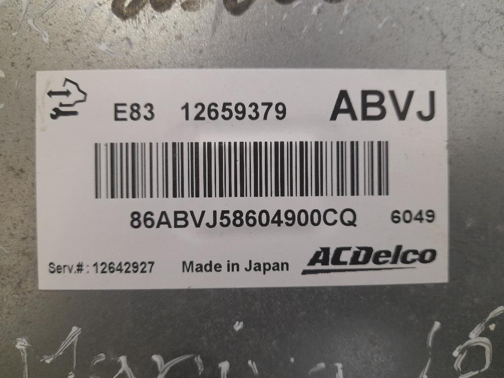 Centralina Iniezione 12659379 Opel Meriva B 2010