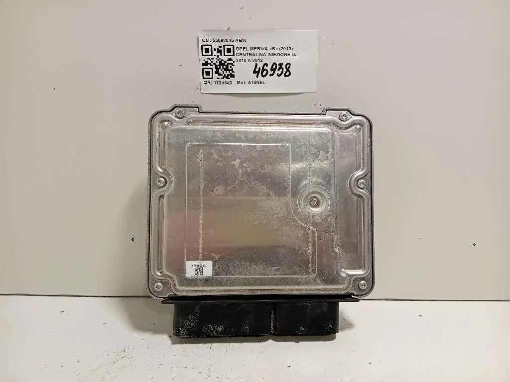 Centralina Iniezione 55598045 ABW Opel Meriva B 2010
