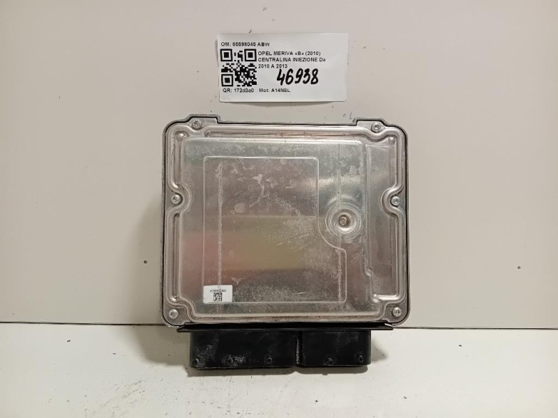 Centralina Iniezione 55598045 ABW Opel Meriva B 2010