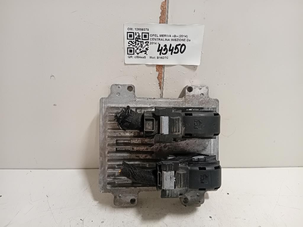 Centralina Iniezione 12659379 Opel Meriva B 2014