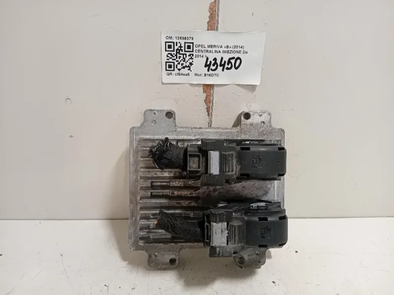 Centralina Iniezione 12659379 Opel Meriva B 2014