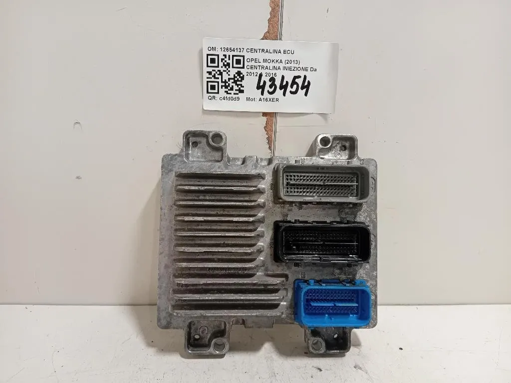 Centralina Iniezione 12654137 CENTRALINA ECU Opel Mokka 2013