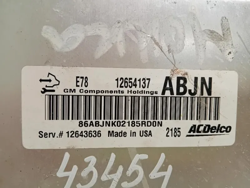 Centralina Iniezione 12654137 CENTRALINA ECU Opel Mokka 2013