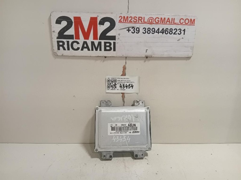 Centralina Iniezione 12654137 CENTRALINA ECU Opel Mokka 2013