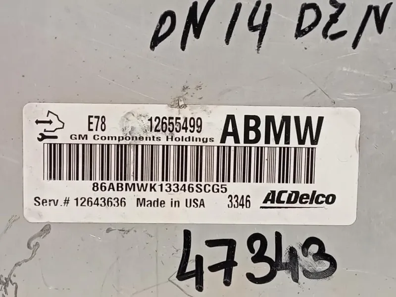 Centralina Iniezione 12655499 Opel Mokka 2013