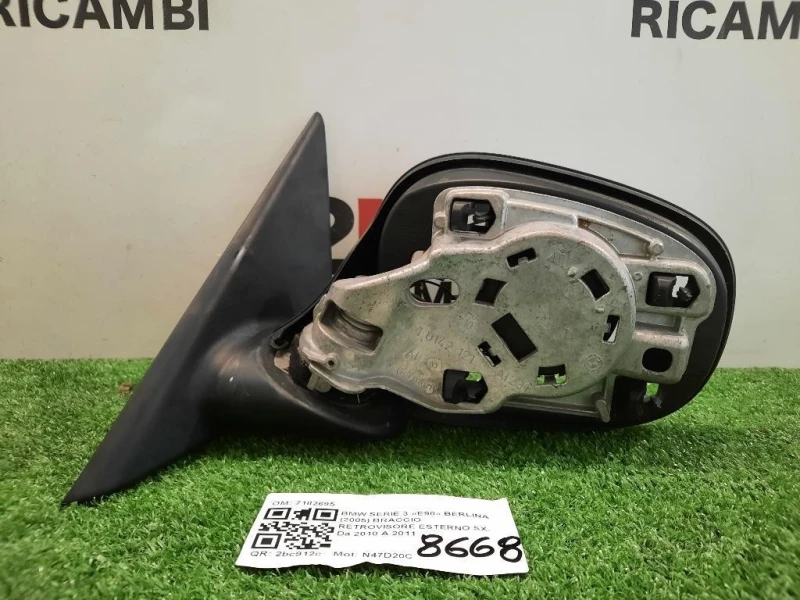 Braccio Retrovisore Esterno SX 7182695 Bmw Serie 3 E90 Berlina 2005