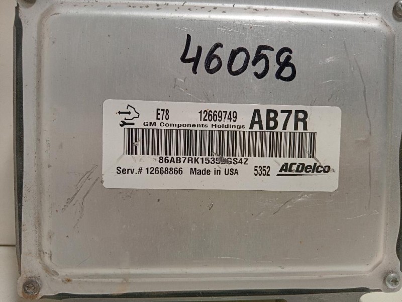 Centralina Iniezione 12669749 Opel Mokka 2013