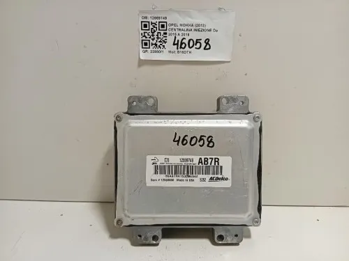 Centralina Iniezione 12669749 Opel Mokka 2013