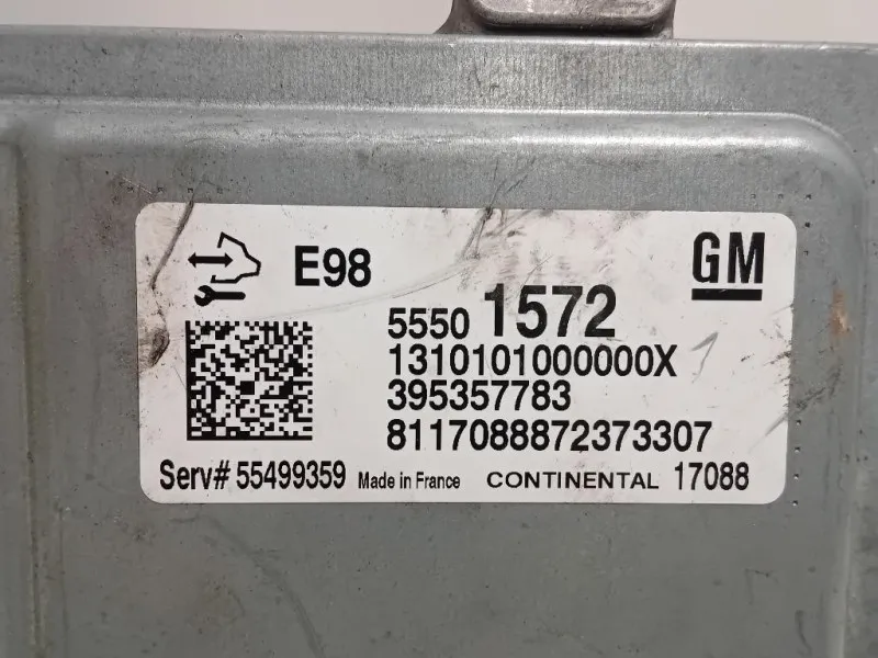 Centralina Iniezione 55501572 Opel Mokka 2013